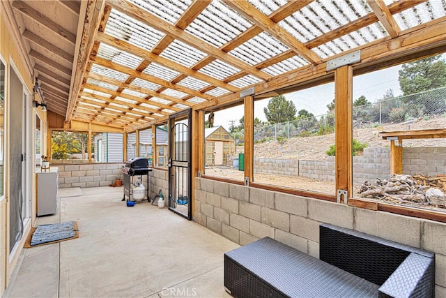 1679 Desert Front Rd, Wrightwood, CA 92397 - view of sunroom