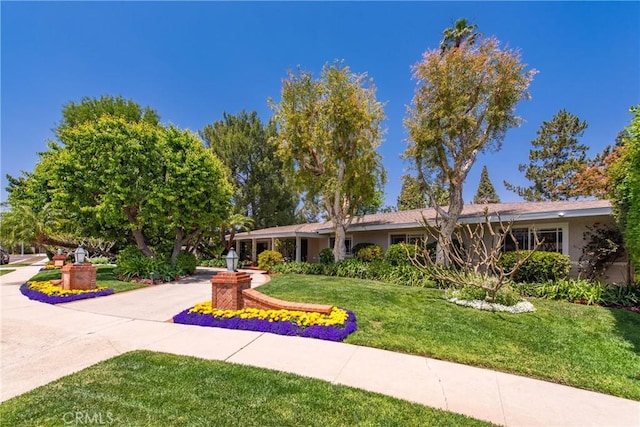 19043 Citronia St, Northridge, CA 91324 - single story home featuring a front yard and stucco siding