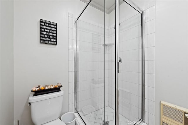 19043 Citronia St, Northridge, CA 91324 - full bathroom with a shower stall and heating unit