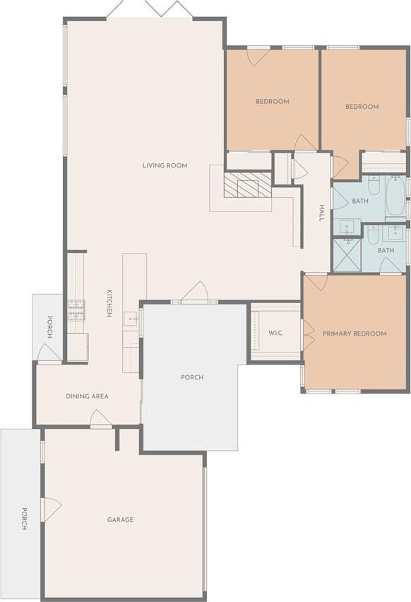 1035 Medford Rd, Pasadena, CA 91107 - view of home floor plan