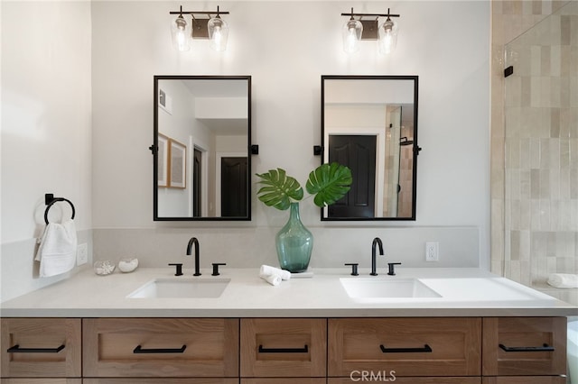 26065 Charing Cross Rd, Valencia, CA 91355 - full bath featuring double vanity
