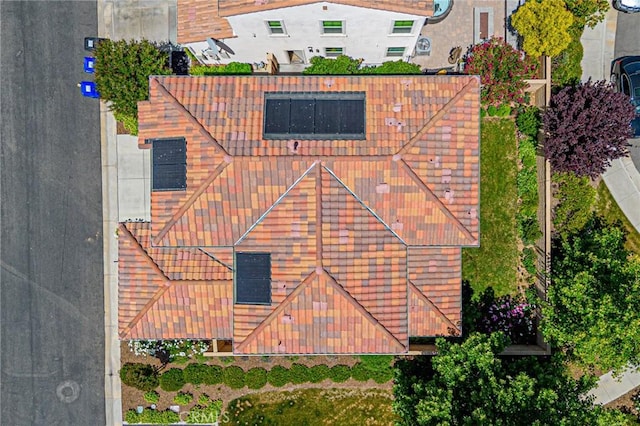 24207 Via Perla, Valencia, CA 91354 - aerial view of property and surrounding area