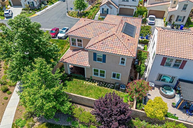 24207 Via Perla, Valencia, CA 91354 - aerial perspective of suburban area