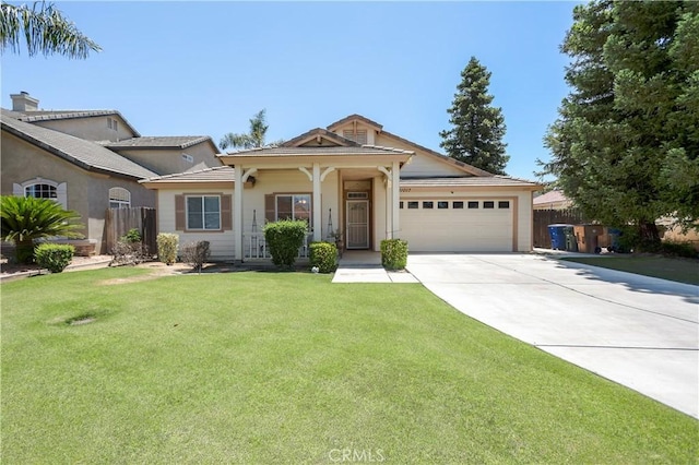 11017 Tipperary Dr, Bakersfield, CA 93311 - ranch-style house featuring an attached garage and concrete driveway