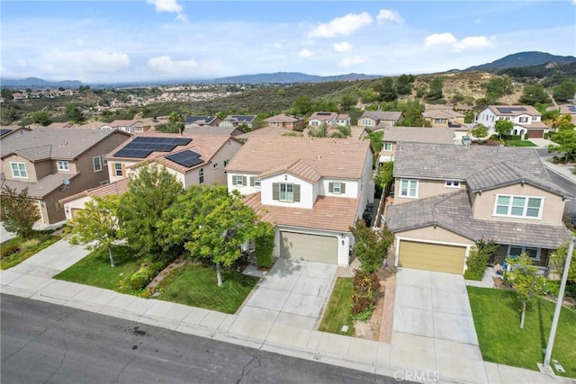 45976 Camino Rubi, Temecula, CA 92592 - aerial view of residential area featuring a mountainous background