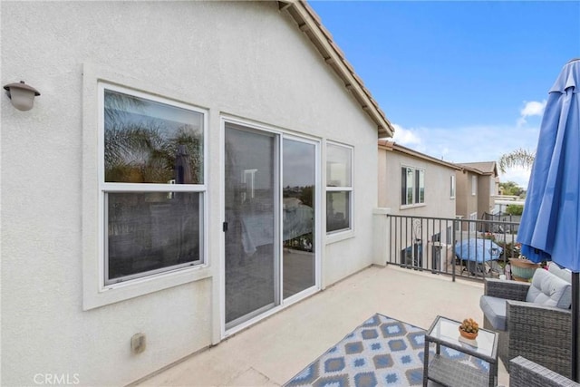45976 Camino Rubi, Temecula, CA 92592 - balcony featuring a patio area