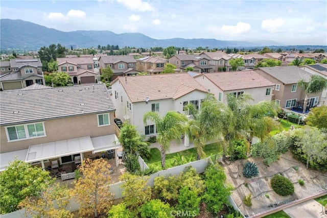 45976 Camino Rubi, Temecula, CA 92592 - aerial perspective of suburban area featuring a mountain backdrop