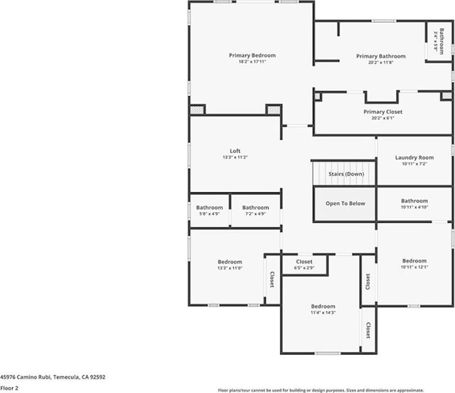 45976 Camino Rubi, Temecula, CA 92592 - property floor plan