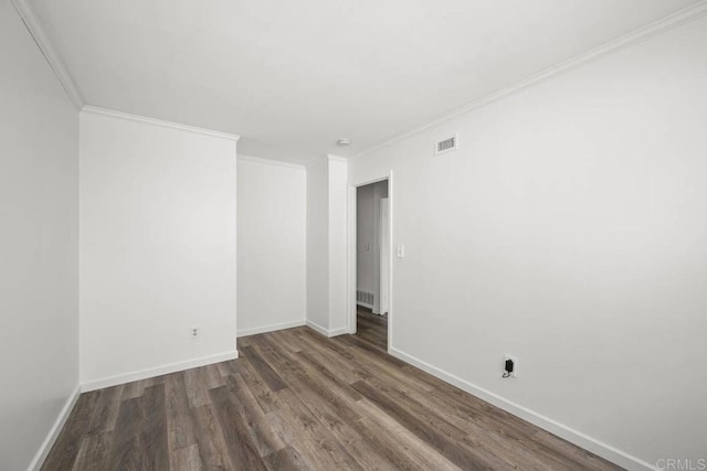 3999 Arey Dr, San Diego, CA 92154 - spare room featuring wood finished floors, baseboards, and ornamental molding
