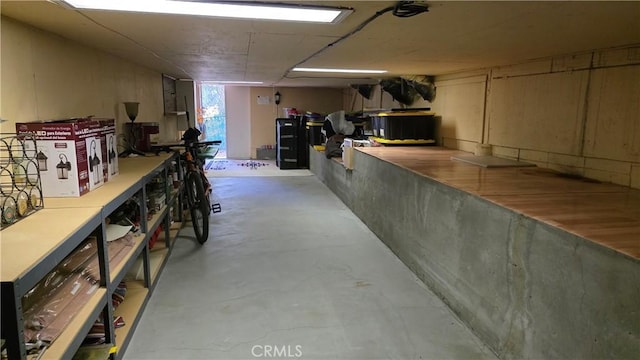 1954 Nob Hill Dr, Running Springs, CA 92382 - below grade area featuring a workshop area