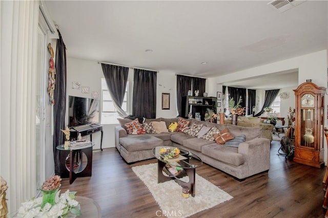 6810 Evans St, Palmdale, CA 93552 - living room featuring wood finished floors