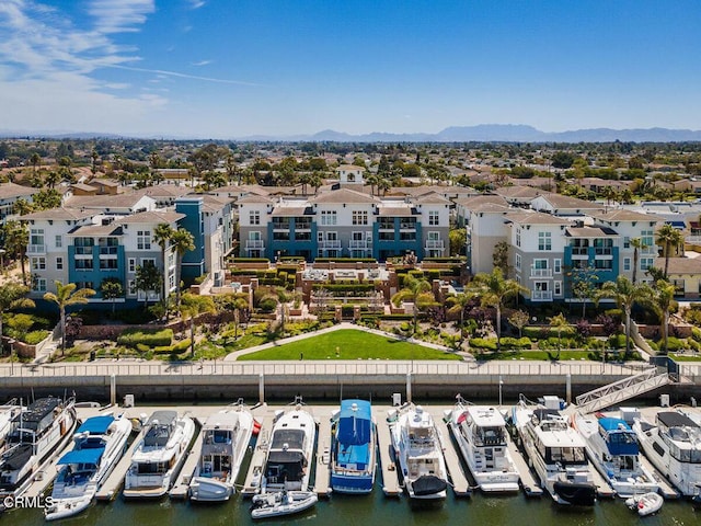 1503 Windshore Way, Oxnard, CA 93035 - aerial view of a water and mountain view