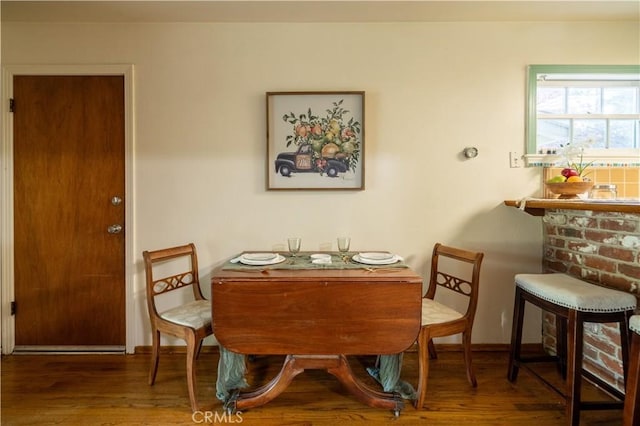 10655 Banner Lava Cap Rd, Nevada City, CA 95959 - dining room with wood finished floors and baseboards