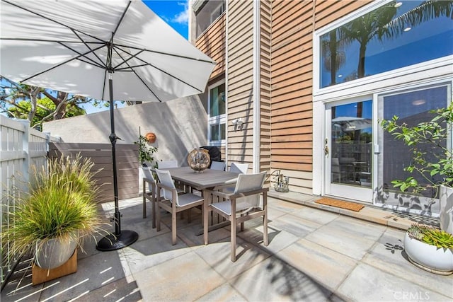 18743 Club Ln, Huntington Beach, CA 92648 - view of patio with outdoor dining area