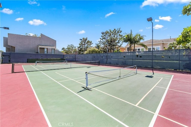 18743 Club Ln, Huntington Beach, CA 92648 - view of tennis court with community basketball court