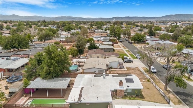 44128 Stanridge Ave, Lancaster, CA 93535 - aerial perspective of suburban area featuring mountains