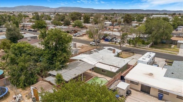 44128 Stanridge Ave, Lancaster, CA 93535 - aerial view of residential area with a mountain backdrop