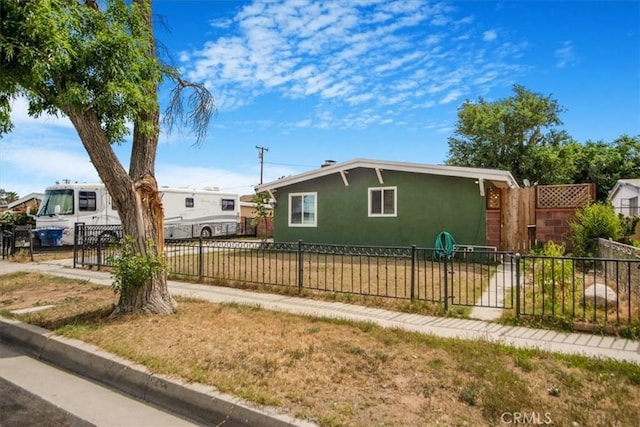 44128 Stanridge Ave, Lancaster, CA 93535 - view of front facade with stucco siding
