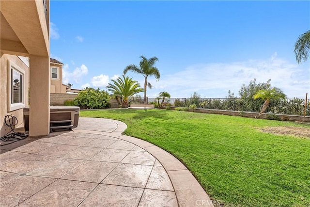 18762 Pimlico, Yorba Linda, CA 92886 - fenced backyard with a patio area