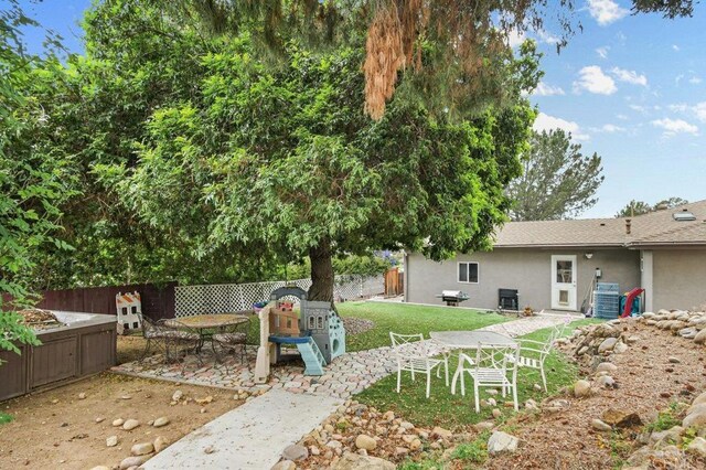 5441 Pennsylvania Ln, La Mesa, CA 91942 - view of yard with a patio