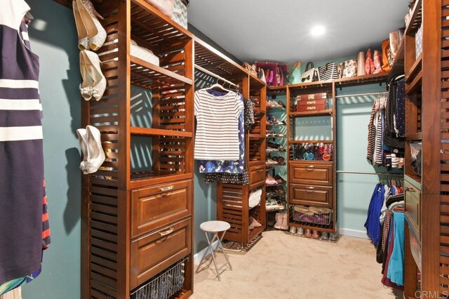 5441 Pennsylvania Ln, La Mesa, CA 91942 - walk in closet with carpet flooring