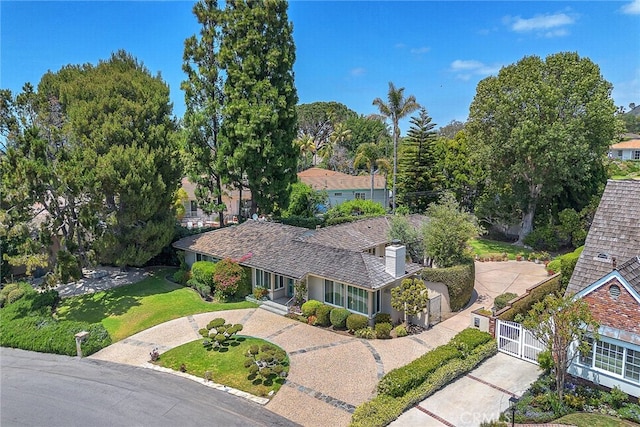 2208 Thorley Pl, Palos Verdes Estates, CA 90274 - aerial view of property and surrounding area