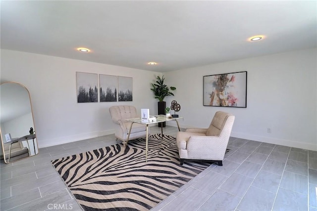 2015 W 42nd Pl, Los Angeles, CA 90062 - tiled office space featuring recessed lighting