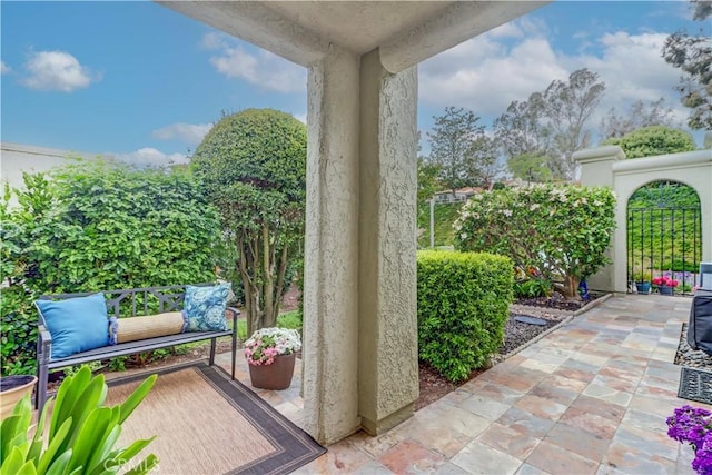 3521 Bahia Blanca W Unit C, Laguna Woods, CA 92637 - view of patio / terrace