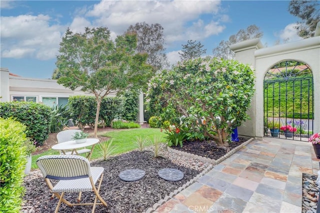 3521 Bahia Blanca W Unit C, Laguna Woods, CA 92637 - view of yard