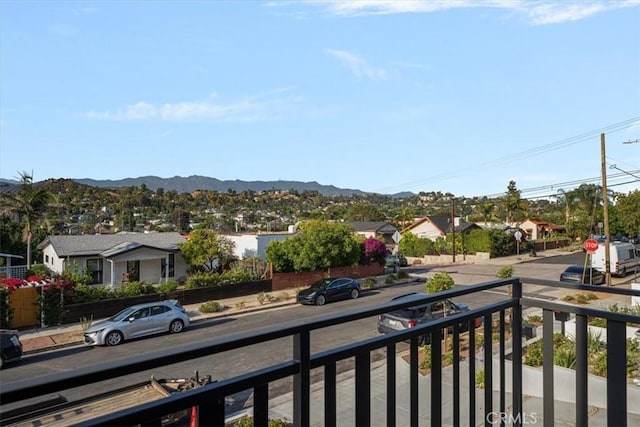 4850 Buchanan, Los Angeles, CA 90042 - balcony featuring a residential view and a mountain view
