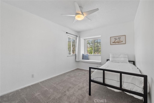 62 Wild Horse Loop Unit 29, Rancho Santa Margarita, CA 92688 - bedroom with carpet and ceiling fan