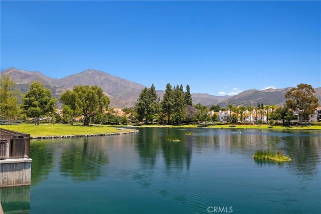 62 Wild Horse Loop Unit 29, Rancho Santa Margarita, CA 92688 - water view with mountains