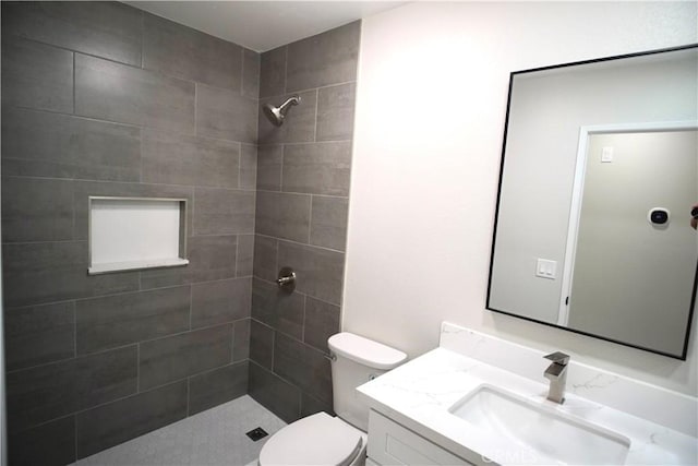 5187 Cedar St, Jurupa Valley, CA 92509 - full bathroom with vanity and tiled shower