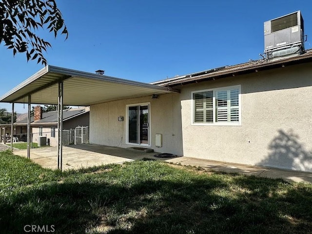 5187 Cedar St, Jurupa Valley, CA 92509 - back of house featuring a patio area and stucco siding