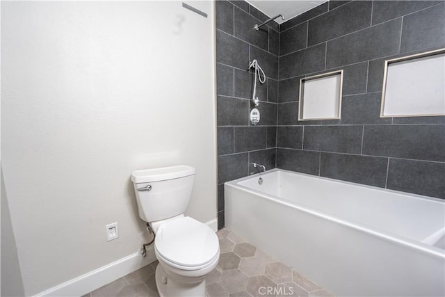 5187 Cedar St, Jurupa Valley, CA 92509 - full bath with bathtub / shower combination and tile patterned floors