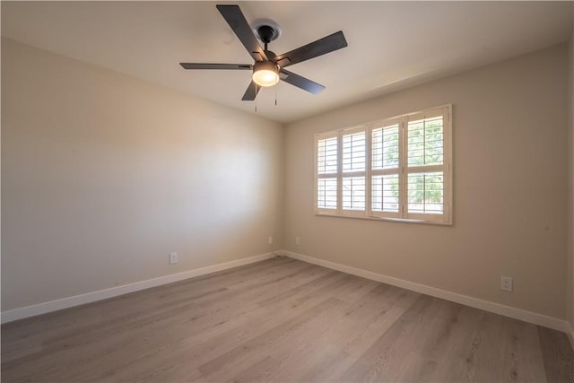 5187 Cedar St, Jurupa Valley, CA 92509 - spare room featuring light wood finished floors and ceiling fan