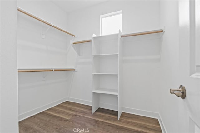 660 Daniel Freeman Cir, Inglewood, CA 90301 - walk in closet featuring wood finished floors