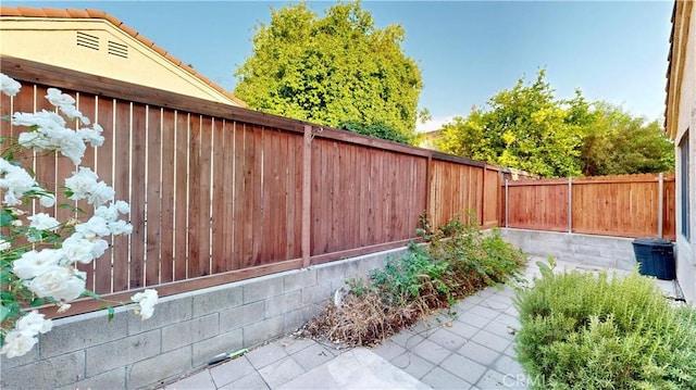 8535 Creekside Pl, Rancho Cucamonga, CA 91730 - fenced backyard featuring a patio area