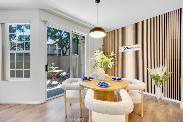 13445 Savanna, Tustin, CA 92782 - dining room featuring light wood finished floors and baseboards