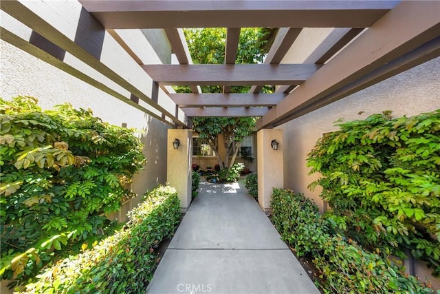 13445 Savanna, Tustin, CA 92782 - view of patio featuring a pergola