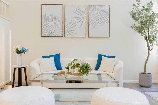 13445 Savanna, Tustin, CA 92782 - sitting room with wood finished floors and baseboards