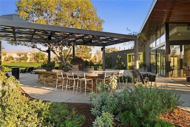 258 Merit, Irvine, CA 92618 - view of patio with exterior bar