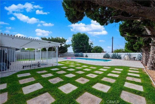 4408 Walnut Ave, Simi Valley, CA 93063 - view of yard featuring a pergola and a patio