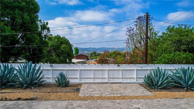 4408 Walnut Ave, Simi Valley, CA 93063 - view of patio / terrace featuring a mountain view