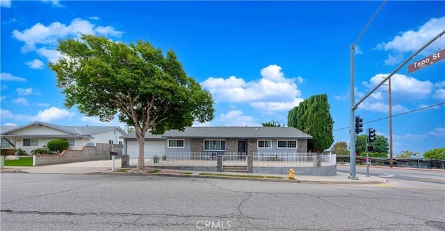 4408 Walnut Ave, Simi Valley, CA 93063 - single story home with a fenced front yard, driveway, and an attached garage
