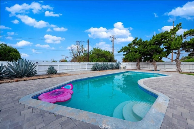 4408 Walnut Ave, Simi Valley, CA 93063 - view of swimming pool with a fenced backyard and a patio