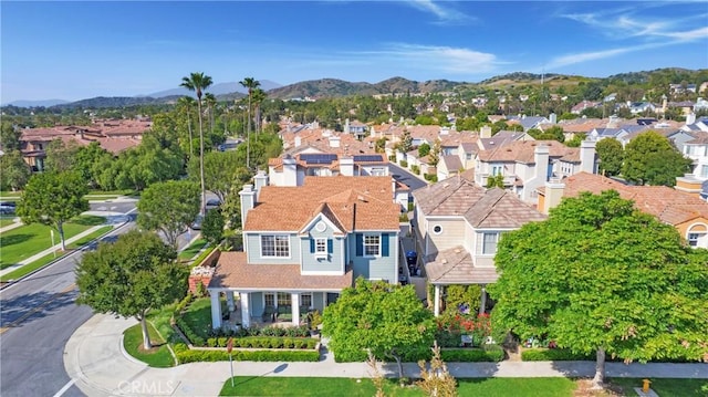 2 Hydrangea St, Ladera Ranch, CA 92694 - aerial view of residential area featuring a mountainous background