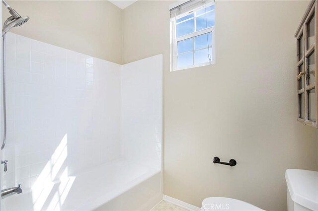 2 Hydrangea St, Ladera Ranch, CA 92694 - full bathroom with toilet, shower / tub combination, and baseboards