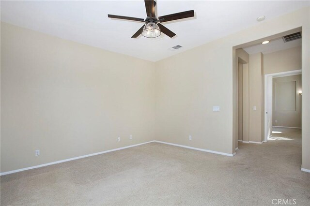 2 Hydrangea St, Ladera Ranch, CA 92694 - unfurnished room with carpet floors, a ceiling fan, and baseboards