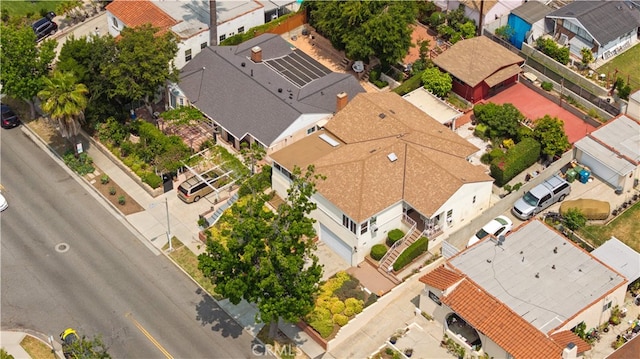 2917 W Hellman Ave, Alhambra, CA 91803 - aerial perspective of suburban area